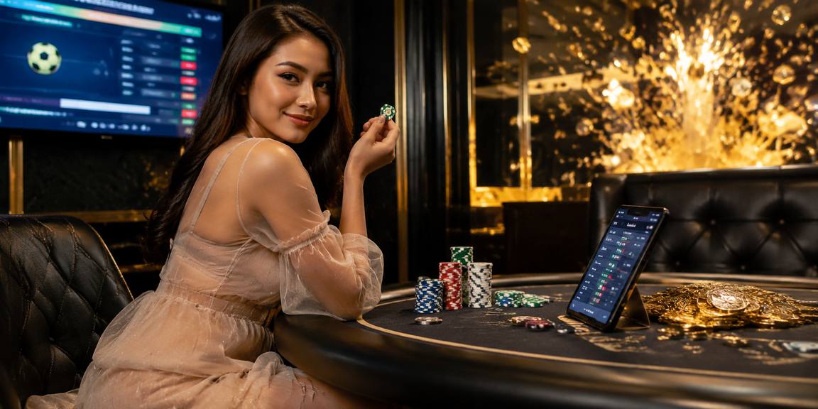 Blackjack dengan Dealer Hidup di Layar Anda